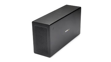 Thunderbolt 3 PCIe Expansion Chassis with DisplayPort - PCIe x16 - TB31PCIEX16 | Startech.com