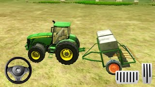US Farming Games New Tractor Driving Games 2021 Gameplay Part 3 screenshot 1