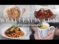 What I Eat in a Day #VeganNovember 11 (Vegan/Plant-based) | JessBeautician