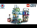 Lego city 60380 downtown  lego speed build review