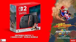 NINTENDO SWITCH 2 MARIO KART WORLD BUNDLE UNBOXING