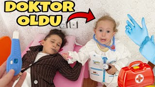 ASEL MİRA DOKTOR OLDU !! BANU ALYAYI MUAYNE ETTİ !! ŞURUP VERDİ !!