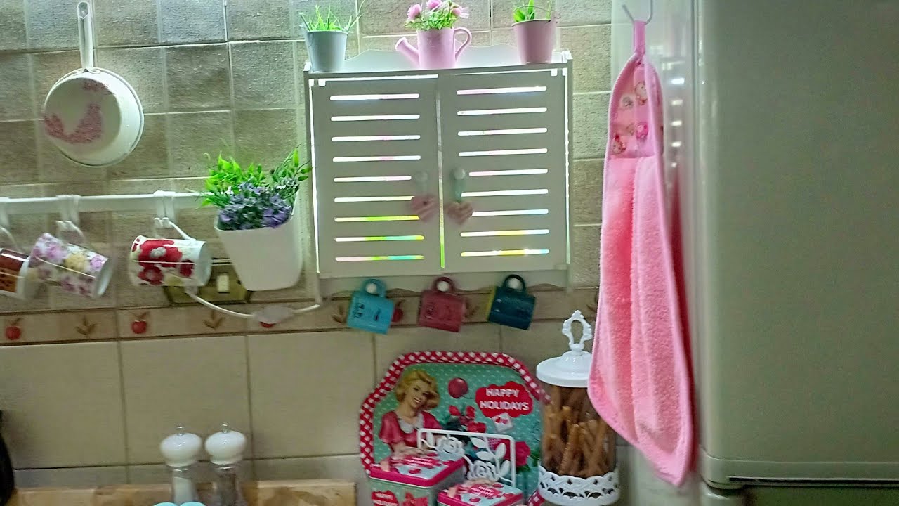 جولة في مطبخى .في ركن الشاى بلبن بتاعى . تعالى اشربي شاى انا مستنية 🥐🥞🍩🎂