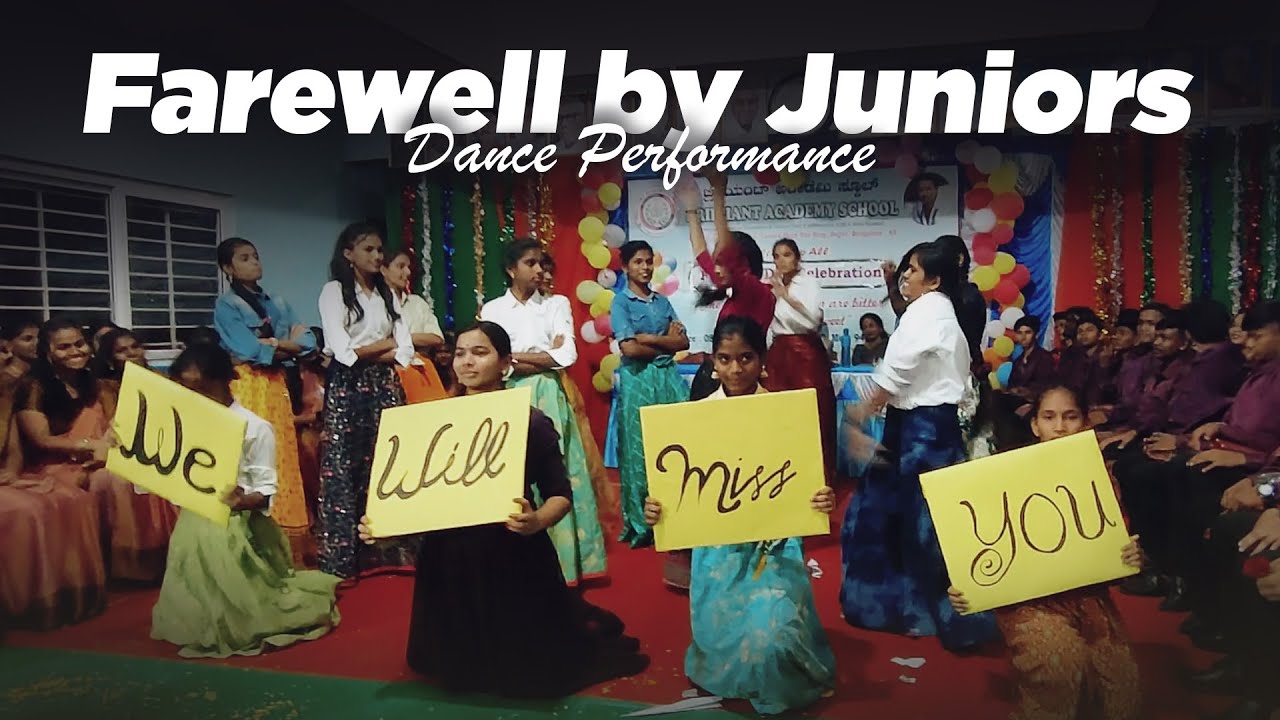 School Farewell Juniors Dance Performance | Nisha Choreography - YouTube