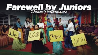 School Farewell Juniors Dance Performance | Nisha Choreography