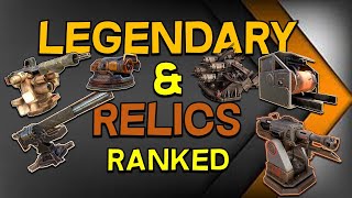 Legendary and Relic Weapon Tiers -- Crossout