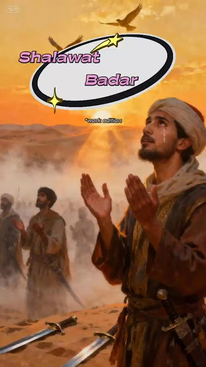 Shalawat Badar #shalawatnabi #anakberdoa #anakmuslim #berkah #cahayahati #islamicshorts #aivideo