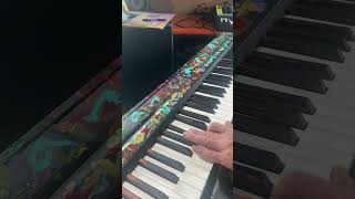 Eb major scale left hand