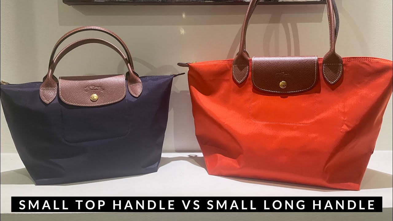 WHAT FITS: LONGCHAMP LE PLIAGE SMALL VS LARGE 