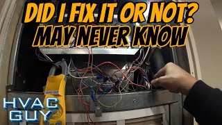 Intermittent Low Voltage Problem! #hvacguy #hvaclife