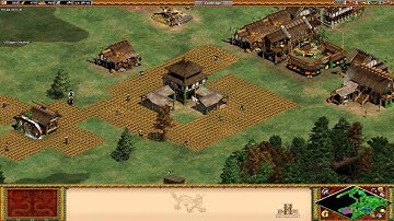 Age of Empires II: HD Edition, Random Map #6 - 3v3 Online, Chinese