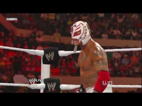 Rey Mysterio Wins WWE Championship - WWE Raw 7/25/11 [ HD ]