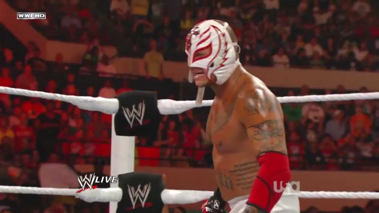 Rey Mysterio Wins Wwe Championship Wwe Raw 7 25 11 Hd Youtube