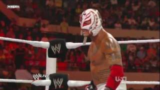 Famous Rey Mysterio Wins WWE Championship - WWE Raw 7/25/11 [ HD ] Wealth