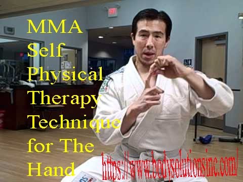 MMA and Voorhees BJJ  Self Physical Therapy Technique for The Hand