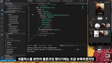 [무작정 플러터] 11. 마치며 - 넷플릭스 클론 코딩 with Flutter