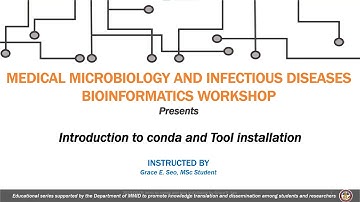 MMID Bioinformatics Workshop - 2023-03-09 Introduction to Conda and Tool installation