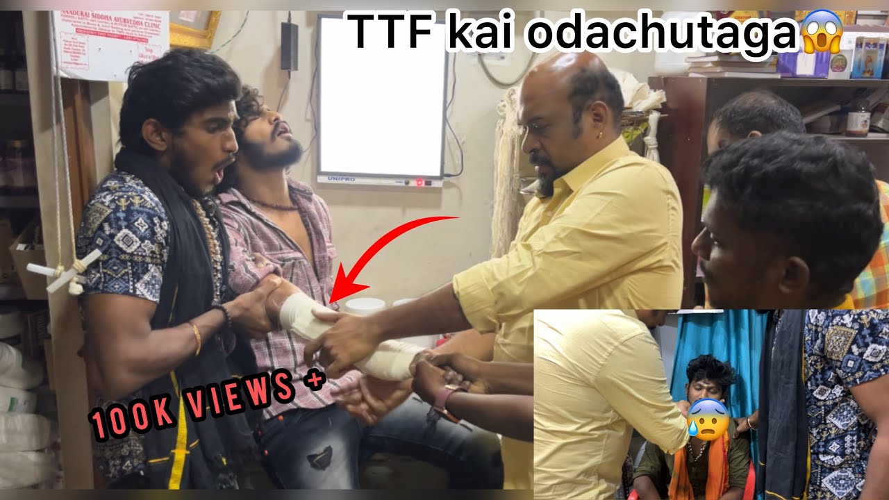 TTF kai odachu😢 katturaga😰 | kirubaku mayakam vanthuruchu😱 | ajees depressed 😔 | 