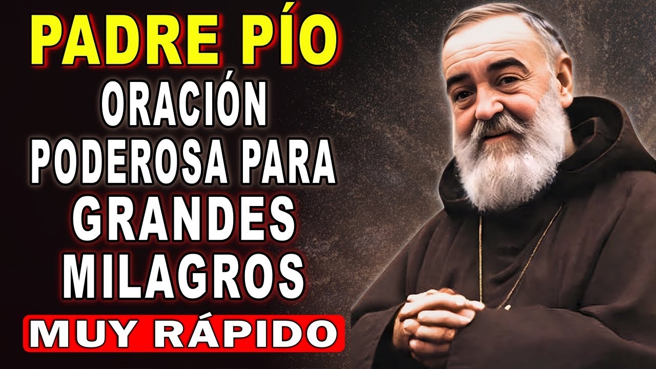 💖Oración del PADRE PIO al Sagrado Corazón de Jesús 🙏
