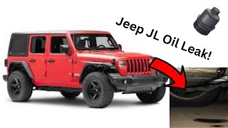 Jeep JL Oil Leak  What You've Been Doing Wrong!