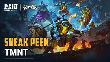 RAID: Shadow Legends | RAID X TMNT Sneak Peek