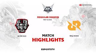 AE vs RRQ HIGHLIGHTS MPL ID S17 | RRQ Hoshi vs Alter Ego