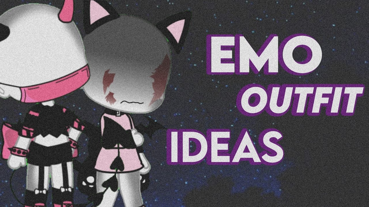 Gacha Life Emo Outfit Ideas Plushiiq Youtube