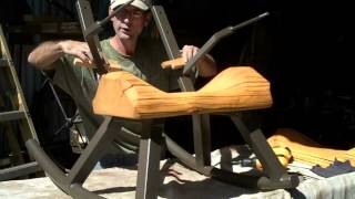 Watch How-to Assemble a Log Rocking Chair by Mitchell Dillman of http://LogFurnitureHowTo.com/about and learn how easy it is to 