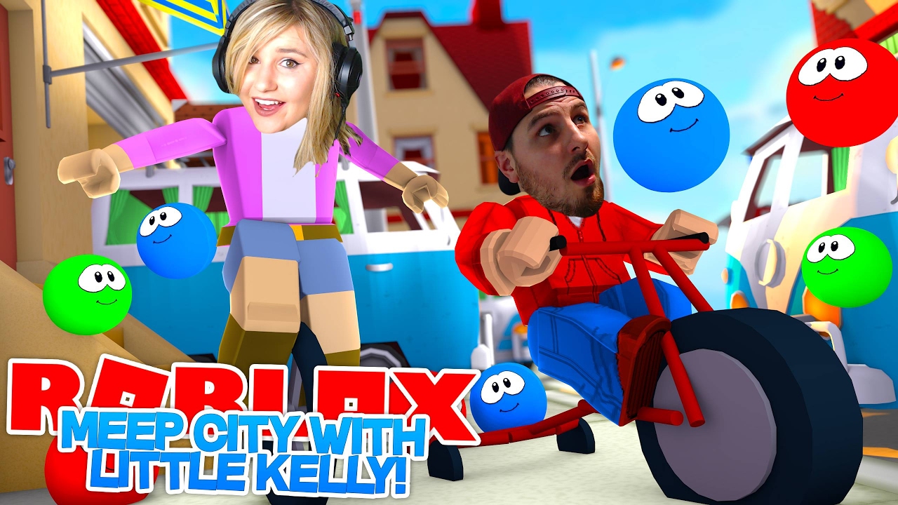 Roblox Adventure Visiting Meep City With Little Kelly Youtube - youtube premium