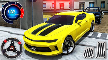 Chevrolet camaro Car Driving School Simulator - PC GamePlay