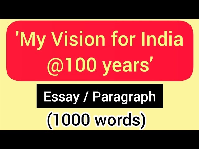 essay of 1000 words