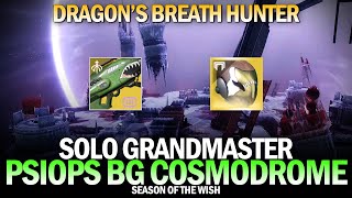 Solo GM PsiOps Battleground Cosmodrome (Dragon's Breath Hunter) [Destiny 2]