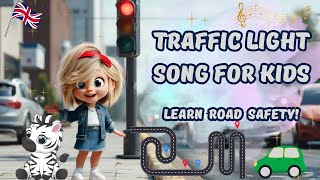 🎵 Traffic Light, My Friend! | Fun Road Safety Song for Kids | Learn Traffic Rules & Colors 🚗