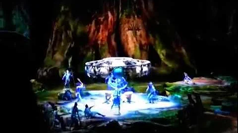Cirque Du Soleil in Chicago preforming Avatar Toruk First Flight