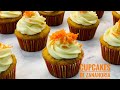 Como hacer cupcakes de zanahoria fáciles ricos esponjosos y suaves