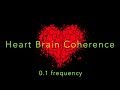 Heart brain coherence music 7min 01 hertz syncronization