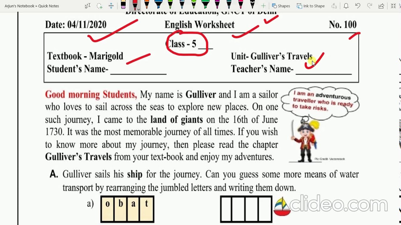 04 11 2020 CLASS 5 DOE Worksheet 100 ENGLISH WORKSHEET GULLIVER S 04-11-2020-class-5-doe-worksheet-100-english-worksheet-gulliver-s