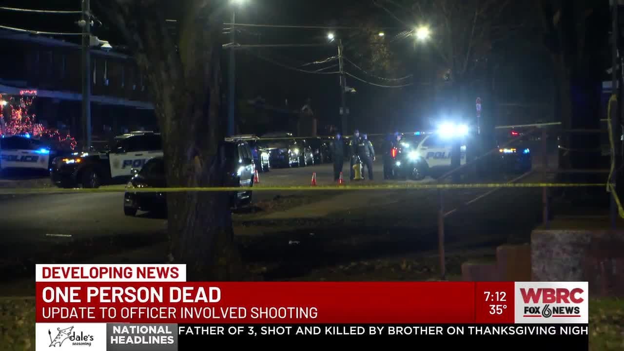 One person dead: Update to officer involved shooting - YouTube