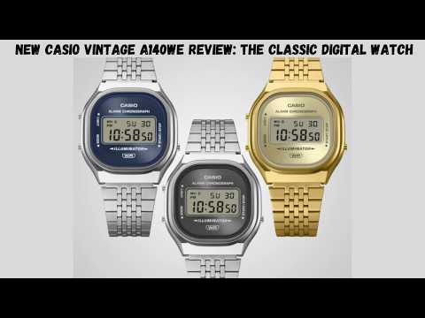 CASIO Just Upgraded One of Its Most Iconic Digital Watches! | A140WE Series