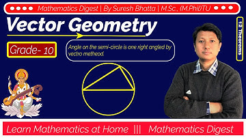 7. SEE  Class 10 Mathematics || Optional Math || Vector Geometry || Full course covered
