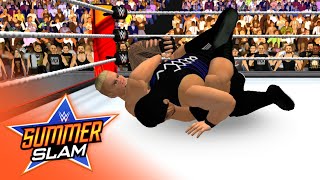 FULL MATCH: Brock Lesnar vs. Roman Reigns Universal Title Match at Summerslam 2018 || WR3D'21