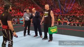 WWE RAW - Brock Lesnar finds out that he has a whole year to cash in!