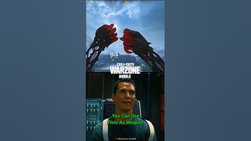 Punching Animation Hits Different In Warzone Mobile 🥶 COD Mobile Vs Warzone Mobile #wzm #codwzm