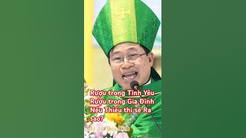 Trích bài giảng của Đức Cha ĐaMinh Đặng Văn Cầu.