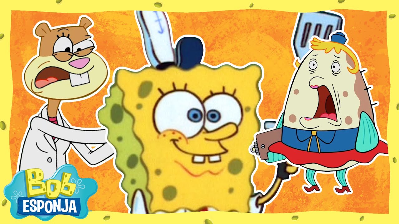 ¡Vamos a Trabajar! Trabajos con Bob Esponja | Bob Esponja en Español