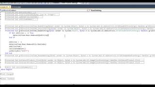 ASP.NET 28/30 Delete Line Item