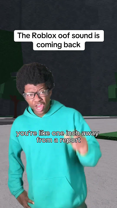 The Roblox oof sound is coming back!