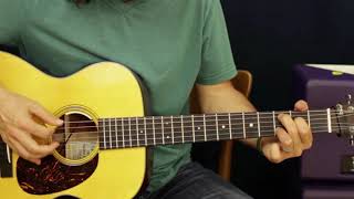 EASY open Cowboy Acoustic guitar chords (head turning riffs)
