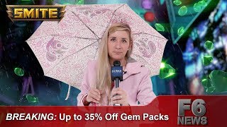 SMITE BREAKING NEWS: Up to 35% Off Gem Packs! (Ends June 4th)