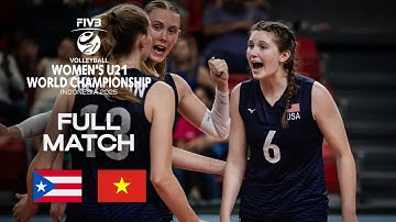 Puerto Rico vs. Vietnam - Pool A | Women